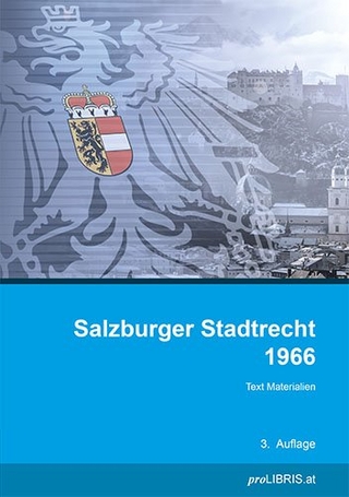 Salzburger Stadtrecht 1966 - ProLibris VerlagsgesmbH