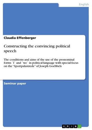 Constructing the convincing political speech - Claudia Effenberger