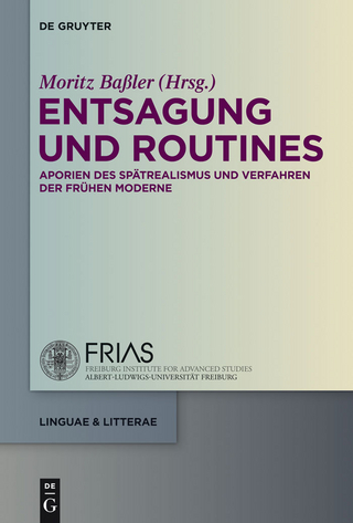 Entsagung und Routines - Moritz Baßler