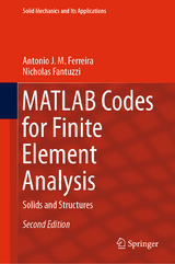 MATLAB Codes for Finite Element Analysis - Ferreira, Antonio J. M.; Fantuzzi, Nicholas