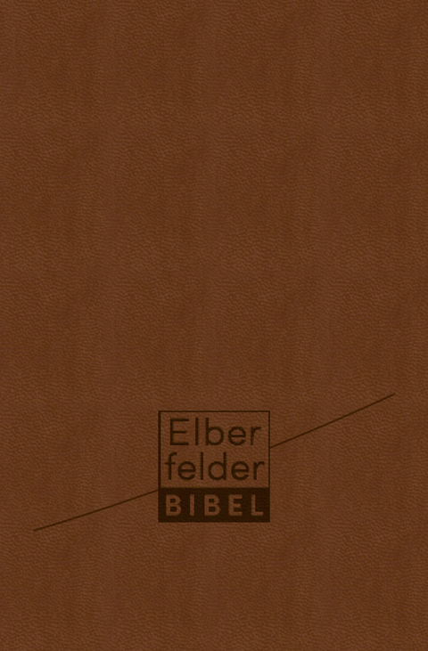 Elberfelder Bibel - Taschenausgabe, ital. Kunstleder mit Reißverschluss