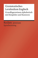 Grammatisches Lernlexikon Englisch - Williams, Andrew