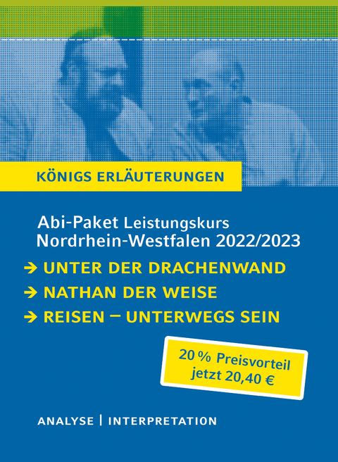 Abitur Nordrhein-Westfalen 2023 Leistungskurs - Paket - Arno Geiger, Gotthold Ephraim Lessing, Rüdiger Bernhardt