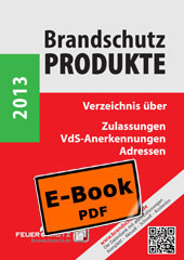 Brandschutzprodukte 2013 (E-Book) - FeuerTRUTZ Magazin