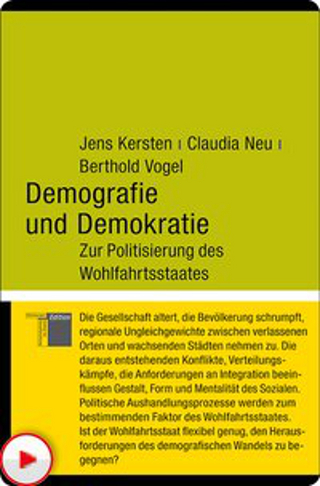 Demografie und Demokratie - Jens Kersten; Claudia Neu; Berthold Vogel