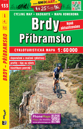 Brdy, P?íbramsko / Brdy, Pribram (Radkarte 1:60.000)
