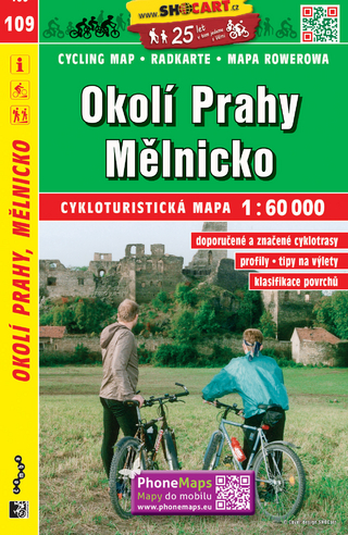 Okolí Prahy, M?lnicko / Prag Umgebung, Melnik (Radkarte 1:60.000)