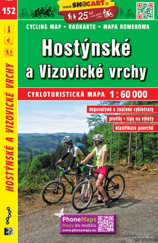 Hostýnské a Vizovické vrchy / Hosteiner und Wisowitzer Berge (Radkarte 1:60.000)