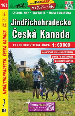 Jind?ichohradecko, ?eská Kanada / Neuhaus, Tschechisches Kanada(Radkarte 1:60.000)