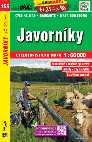Javorníky / Javorník-Gebirge (Radkarte 1:60.000)