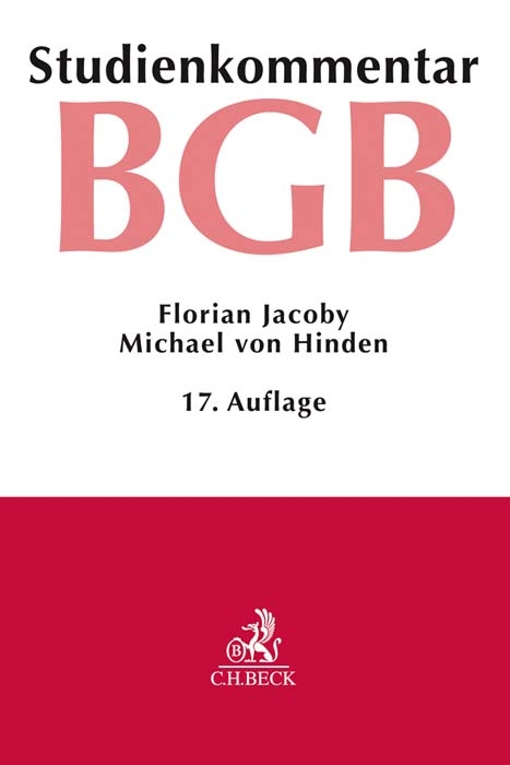 Bürgerliches Gesetzbuch - Florian Jacoby, Michael von Hinden, Jan Kropholler