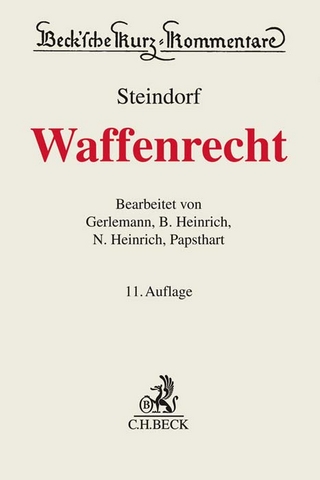 Waffenrecht - Jörg-Henning Gerlemann; Niels Heinrich; Bernd Heinrich; Christian Papsthart