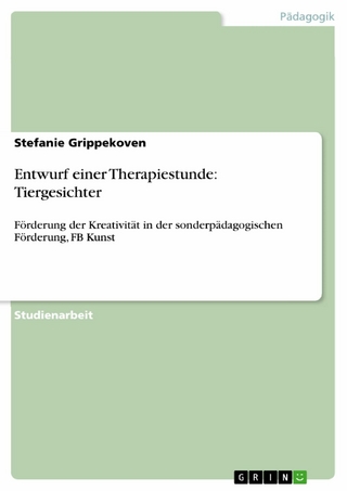 Entwurf einer Therapiestunde: Tiergesichter - Stefanie Grippekoven