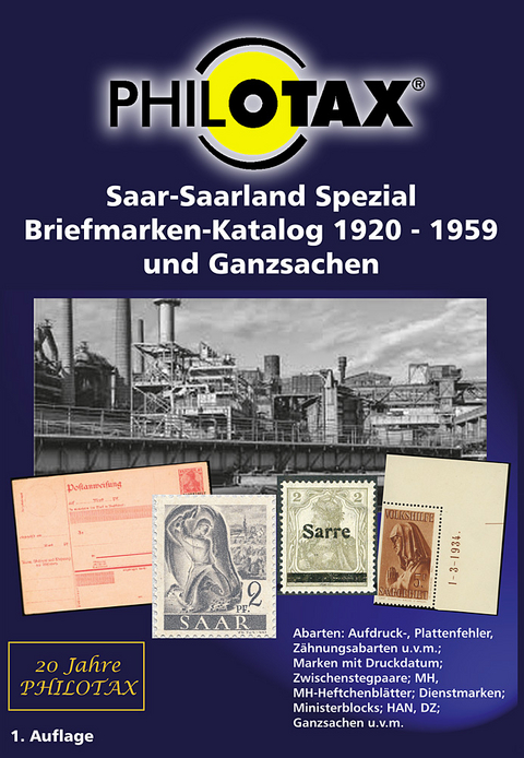 Saar - Saarland Spezial Briefmarken-Katalog 1920-1959 und Ganzsachen - 