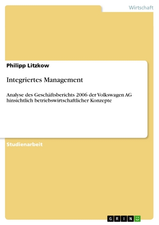 Integriertes Management - Philipp Litzkow