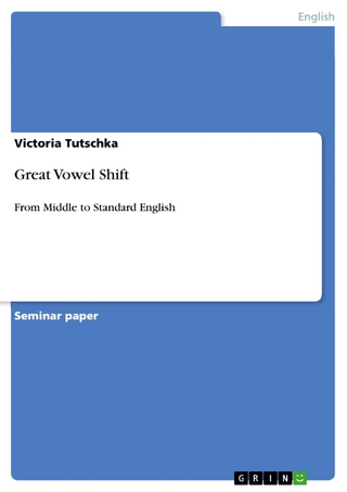 Great Vowel Shift - Victoria Tutschka