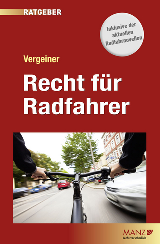 Recht für Radfahrer - Martin Vergeiner
