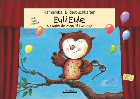 Euli Eule - 12 Bilderbuchkarten fürs Kamishibai im DIN A3 Format! - Julia Volmert