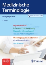 Medizinische Terminologie - Caspar, Wolfgang