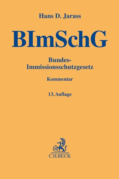 Bundes-Immissionsschutzgesetz - Hans D. Jarass