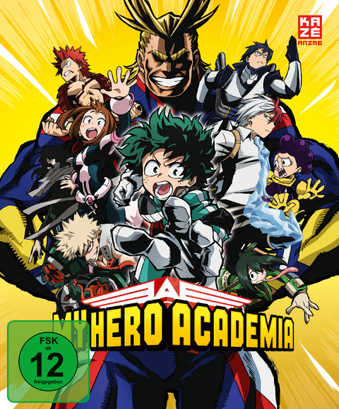 My Hero Academia - 1. Staffel - DVD-Gesamtausgabe - Kenji Nagasaki