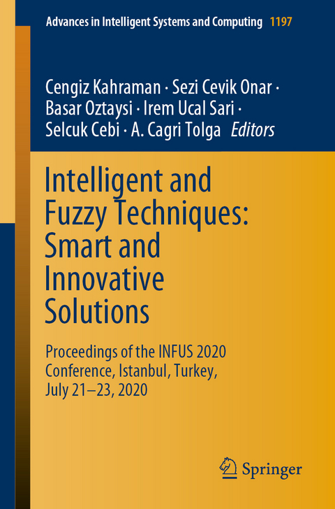 Intelligent and Fuzzy Techniques: Smart and Innovative Solutions - 