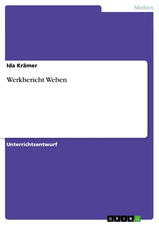 Werkbericht Weben - Ida Krämer