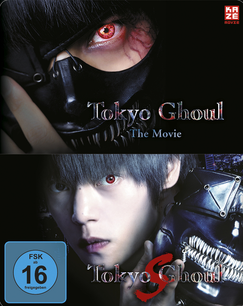 Tokyo Ghoul - The Movie 1 & 2 - Blu-ray - Steelcase Collection - Limited Edition - Kentarô Hagiwara, Kazuhiko HIramaki, Takuya Kawasaki