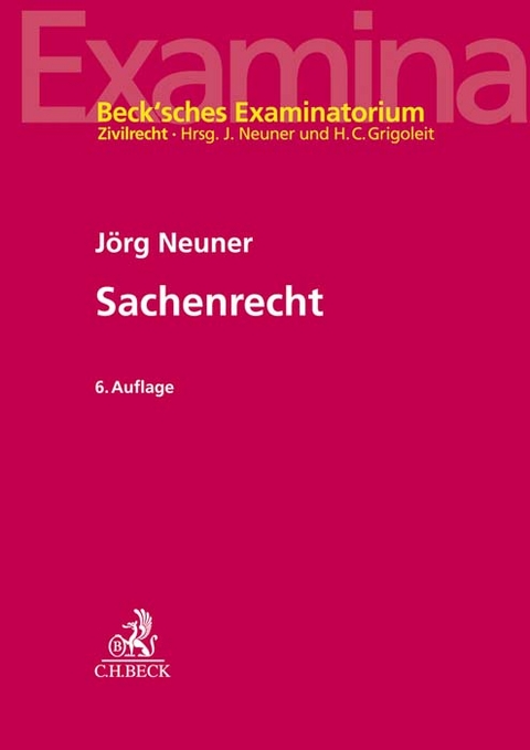 Sachenrecht - Jörg Neuner