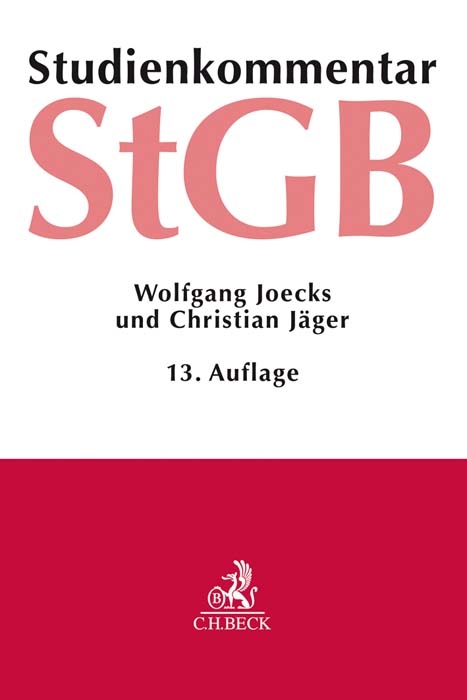 Strafgesetzbuch - Wolfgang Joecks, Christian Jäger