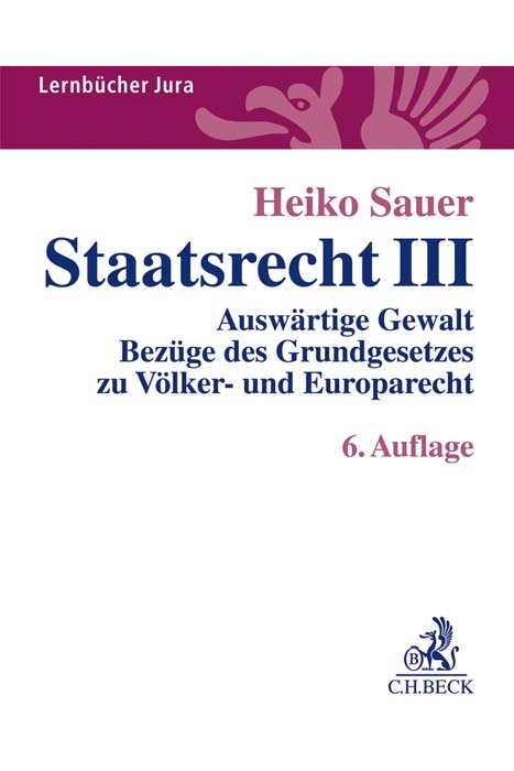 Staatsrecht III - Heiko Sauer