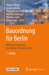 Bauordnung für Berlin - Meyer, Thomas; Achelis, Justus; von Alven-Döring, Annegret; Hellriegel, Mathias; Kohl, Matthias; Rau, Markus