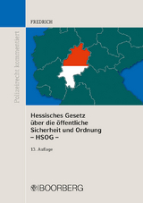 Hessisches Gesetz über die öffentliche Sicherheit und Ordnung (HSOG) - Dirk Fredrich