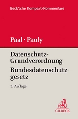Datenschutz-Grundverordnung, Bundesdatenschutzgesetz - Paal, Boris P.; Pauly, Daniel A.