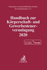Handbuch zur Körperschaft- und Gewerbesteuerveranlagung 2020 - 