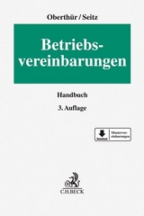 Betriebsvereinbarungen - Oberthür, Nathalie; Seitz, Stefan