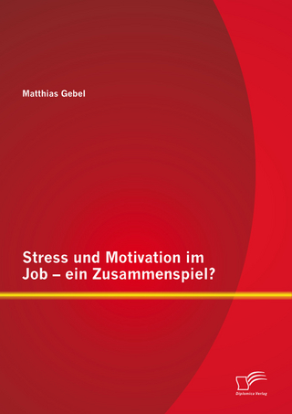 Stress und Motivation im Job ? ein Zusammenspiel? - Matthias Gebel