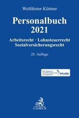 Personalbuch 2021 - Röller, Jürgen; Küttner, Wolfdieter