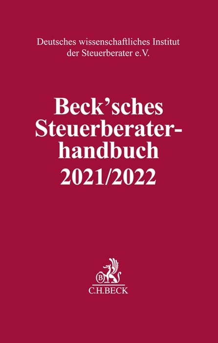 Beck'sches Steuerberater-Handbuch 2021/2022 - 