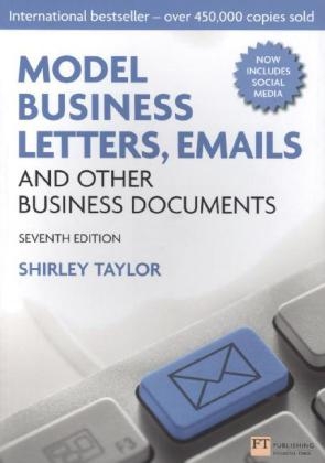 Model Business Letters, Emails and Other Business Documents - Shirley Taylor