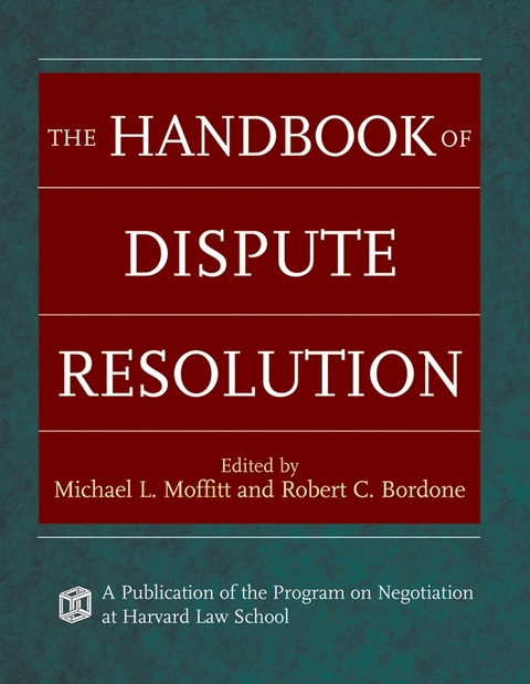 Handbook of Dispute Resolution - 