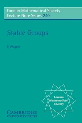 Stable Groups - F. Wagner