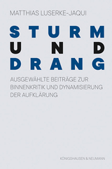 Sturm und Drang - Matthias Luserke-Jaqui