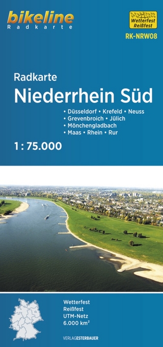 Radkarte Niederrhein Süd (RK-NRW08) - Esterbauer Verlag
