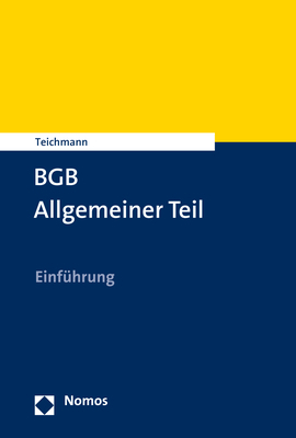BGB Allgemeiner Teil - Artur Teichmann