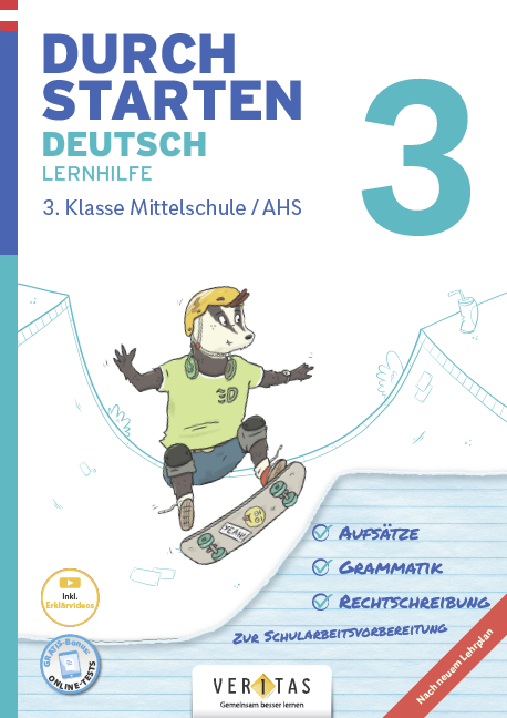 Durchstarten Deutsch 3. Klasse Mittelschule/AHS Lernhilfe - Jutta Hofer, Vera Igler, Doris Schützeneder