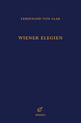 Wiener Elegien - Ferdinand von Saar