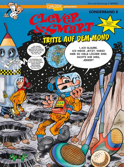 Clever und Smart Sonderband 8: Tritte auf dem Mond - Francisco Ibáñez