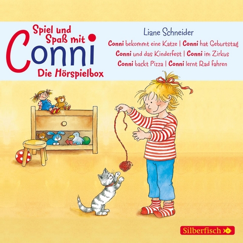 Spiel und Spaß mit Conni - Die Hörspielbox (Meine Freundin Conni - ab 3) - Liane Schneider