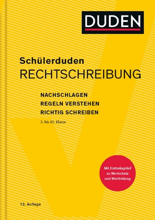Schülerduden Rechtschreibung (gebunden) - Dudenredaktion